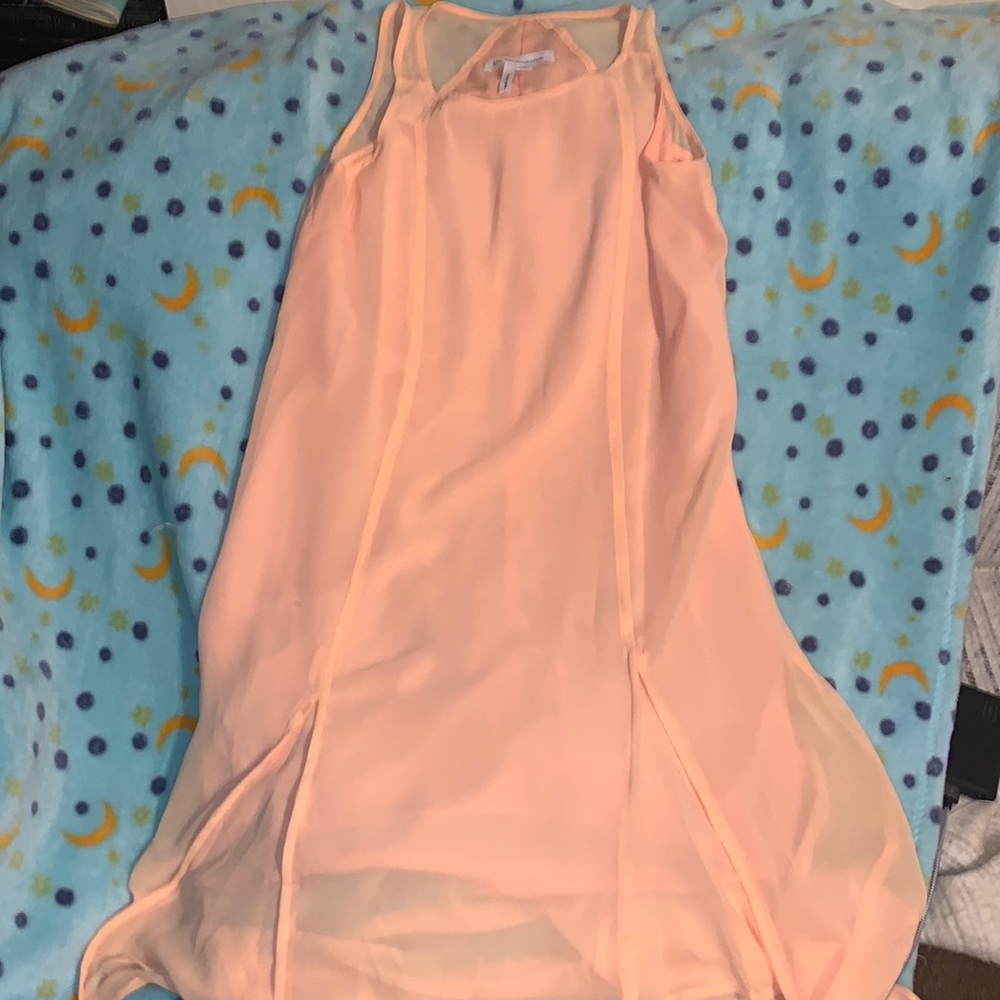 Bcbgenerarion peach flowly TankTop dress
